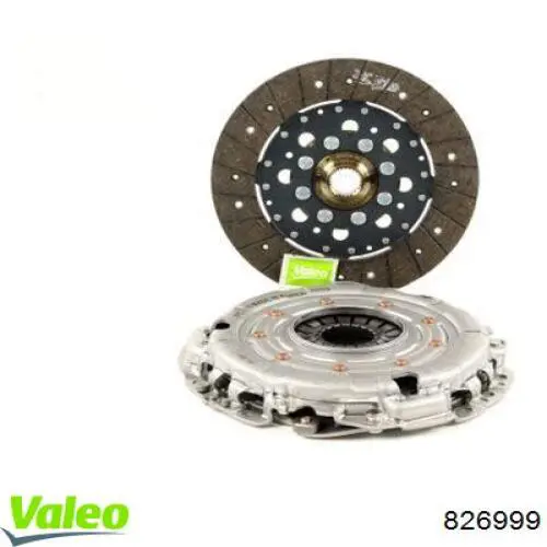 Zestaw sprzęgła (3 części) VALEO 826999 cena, od 284,25 USD