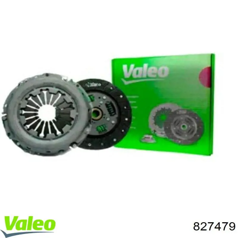 827479 VALEO Zestaw sprzęgła (3 części)