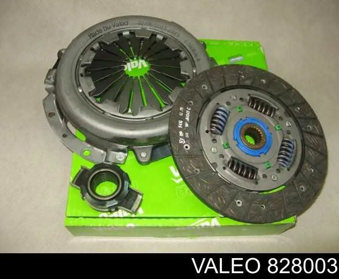828003 VALEO Zestaw sprzęgła (3 części)