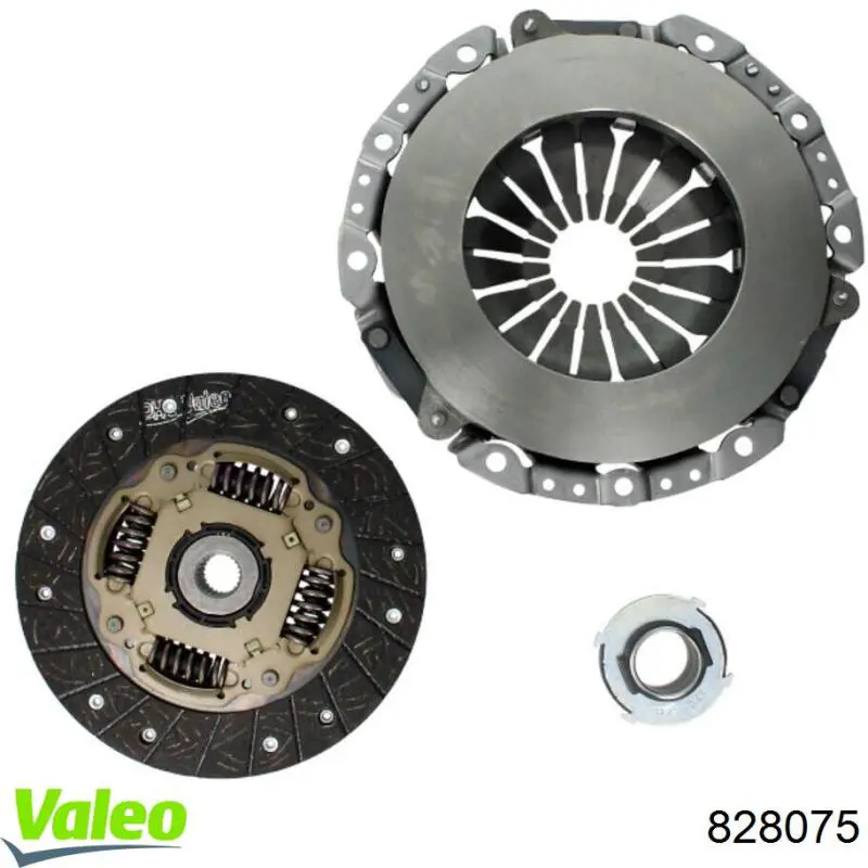 Zestaw sprzęgła (3 części) VALEO 828075 cena, od 122,96 USD