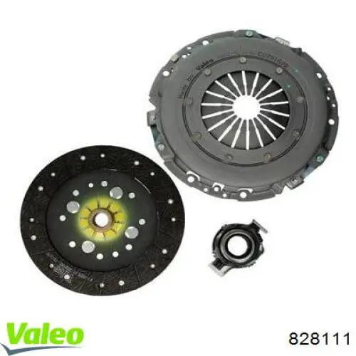Zestaw sprzęgła (3 części) VALEO 828111 cena, od 164,86 USD