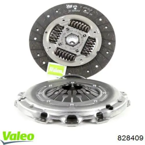 Zestaw sprzęgła (3 części) VALEO 828409 cena, od 146,96 USD