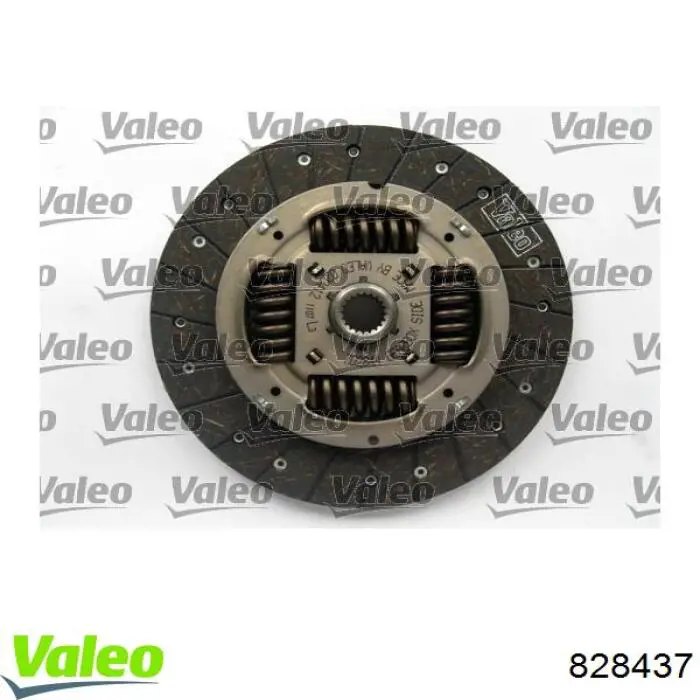 Zestaw sprzęgła (3 części) VALEO 828437 cena, od 186,26 USD