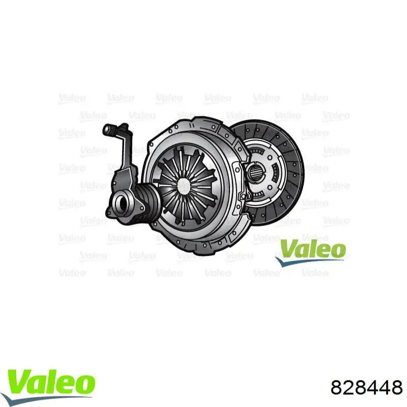 Zestaw sprzęgła (3 części) VALEO 828448 cena, od 176,14 USD