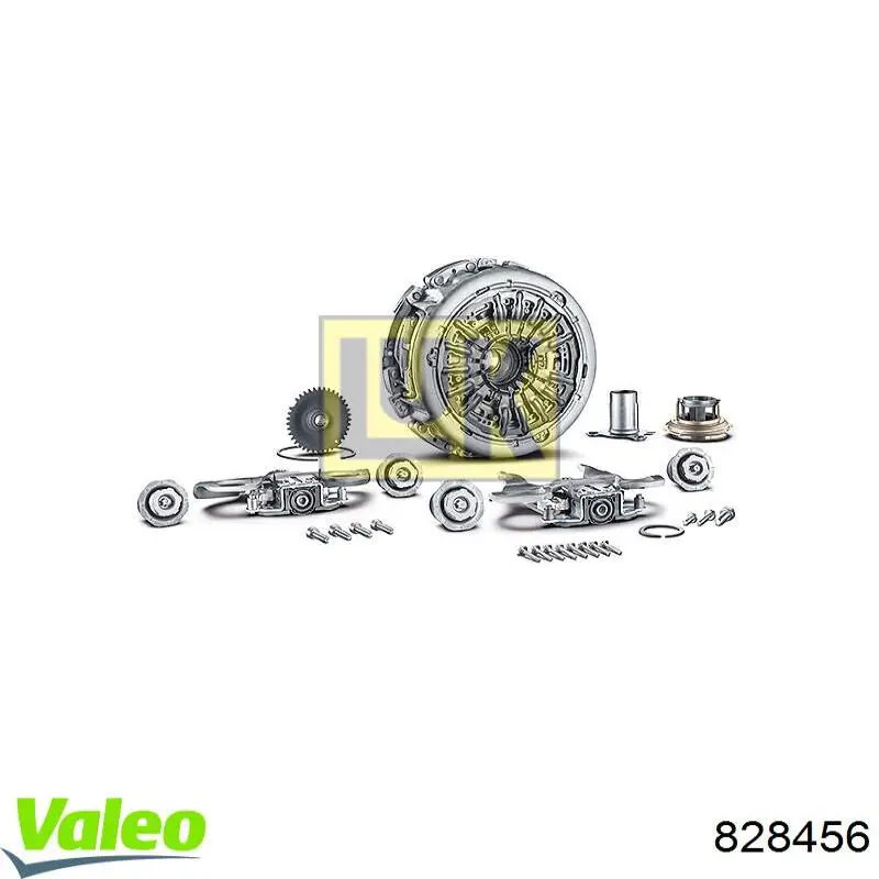 Zestaw sprzęgła (3 części) VALEO 828456 cena, od 283,71 USD