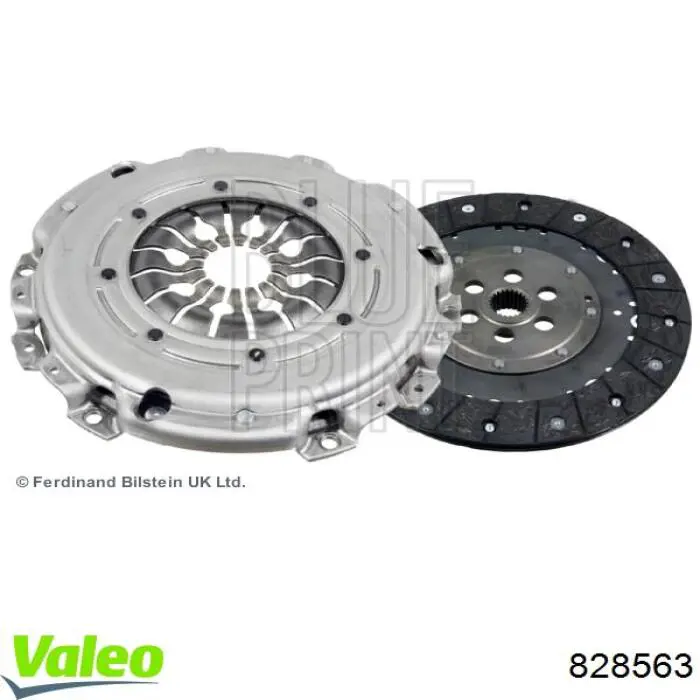 Zestaw sprzęgła (3 części) VALEO 828563 cena, od 174,64 USD