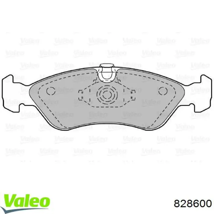 Zestaw sprzęgła (3 części) VALEO 828600 cena, od 141,49 USD