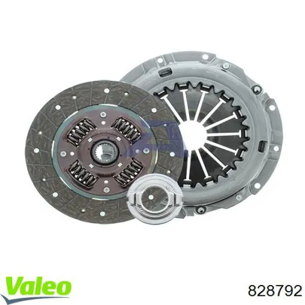 Zestaw sprzęgła (3 części) 828792 VALEO