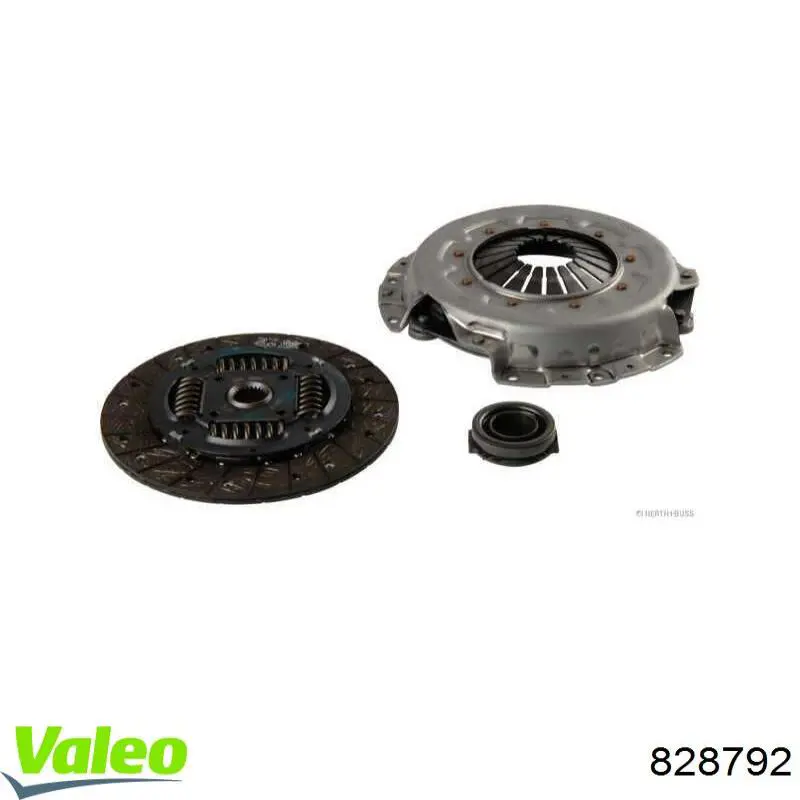 Zestaw sprzęgła (3 części) VALEO 828792 cena, od 203,98 USD