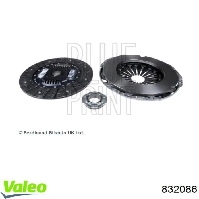 Zestaw sprzęgła (3 części) VALEO 832086 cena, od 145,15 USD