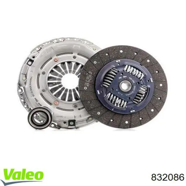 832086 VALEO Zestaw sprzęgła (3 części)