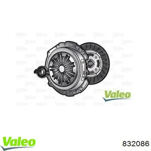Zestaw sprzęgła (3 części) 832086 VALEO