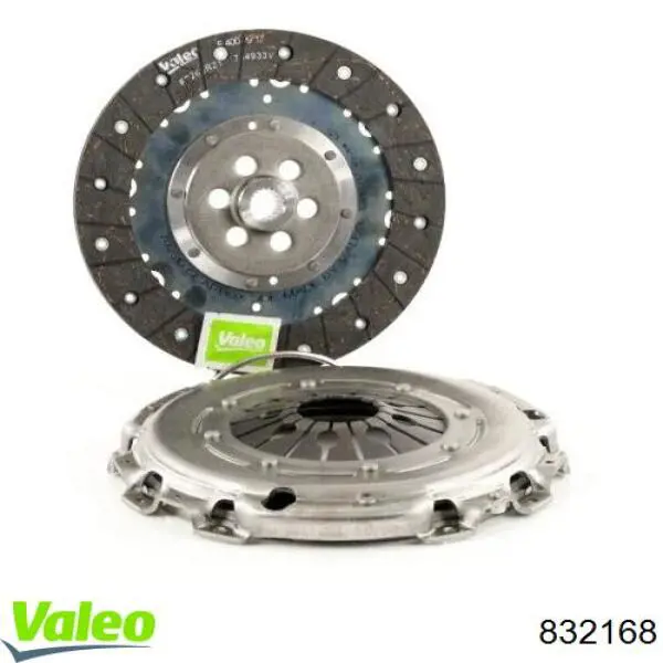 Zestaw sprzęgła (3 części) VALEO 832168 cena, od 226,63 USD