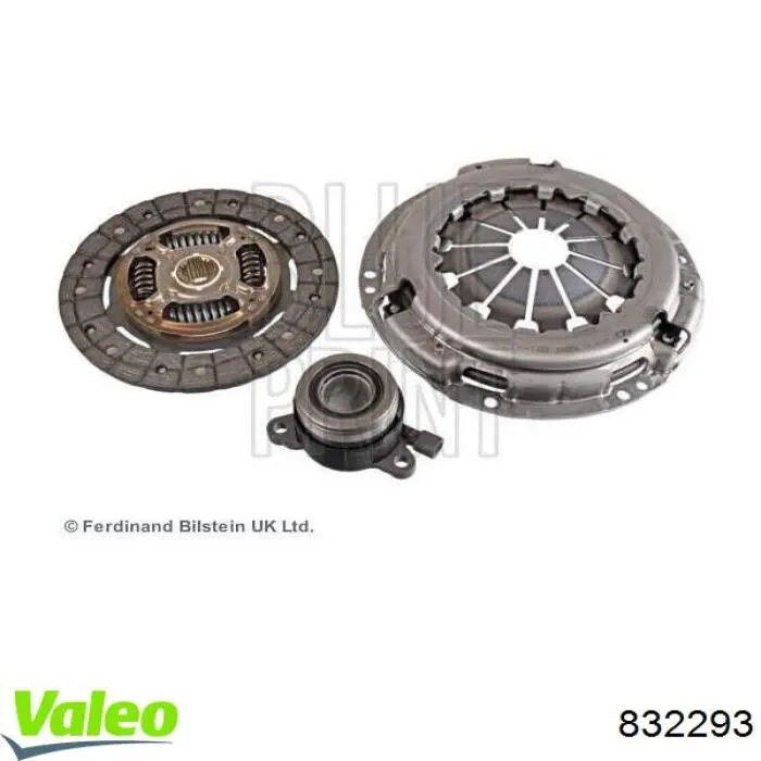 Zestaw sprzęgła (3 części) VALEO 832293 cena, od 113,85 USD