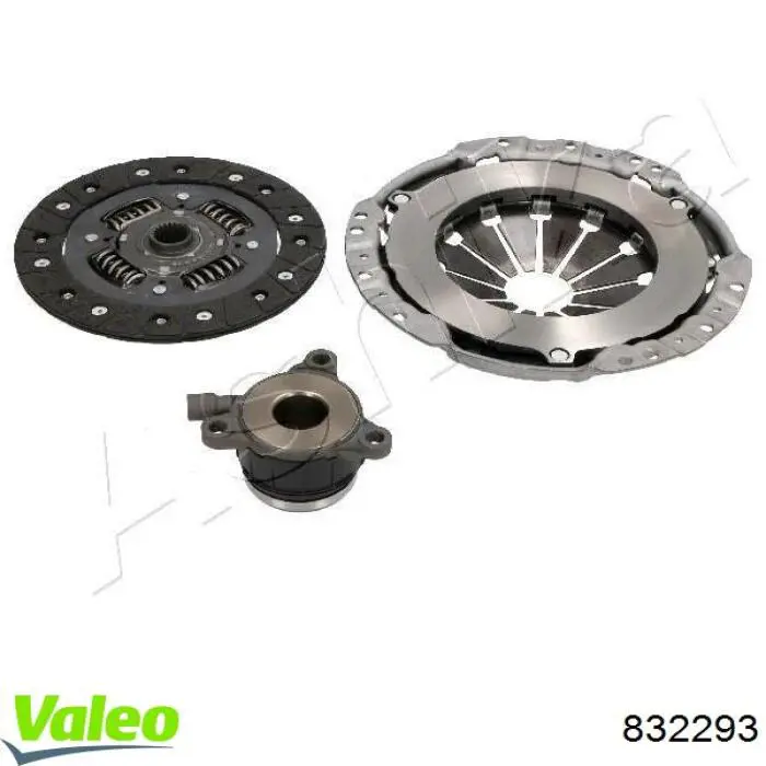 832293 VALEO Zestaw sprzęgła (3 części)