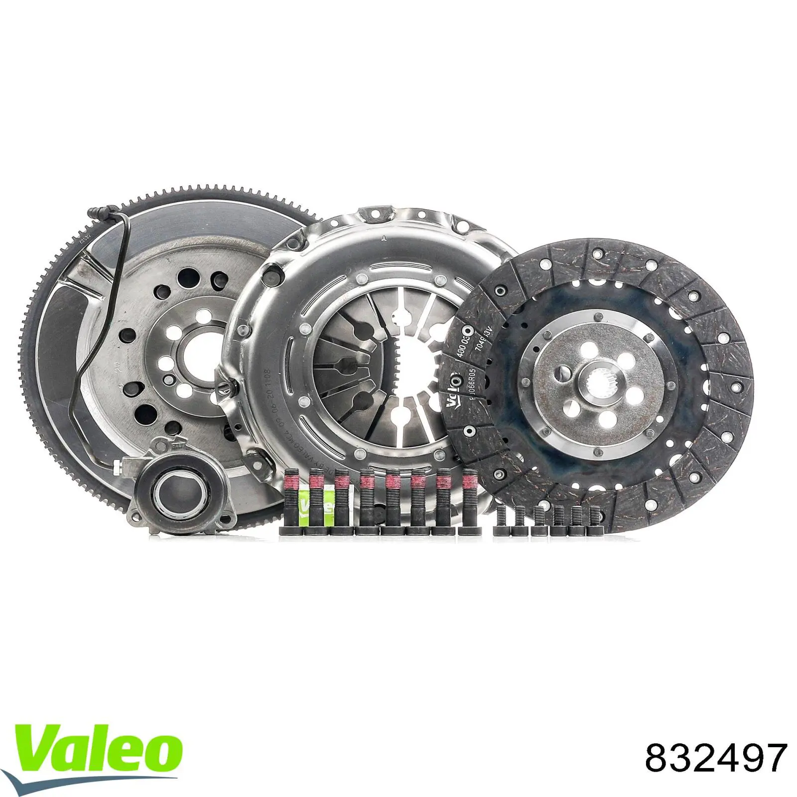 832497 VALEO Zestaw sprzęgła (3 części)