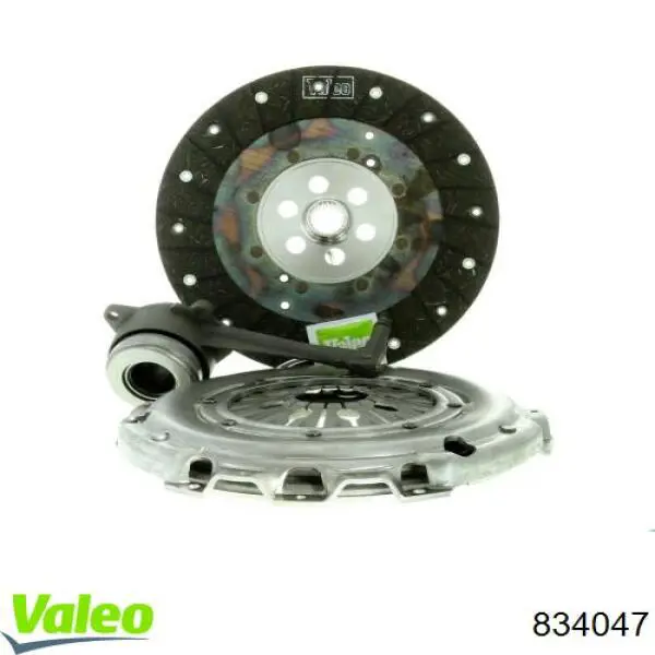 Zestaw sprzęgła (3 części) VALEO 834047 cena, od 221,11 USD