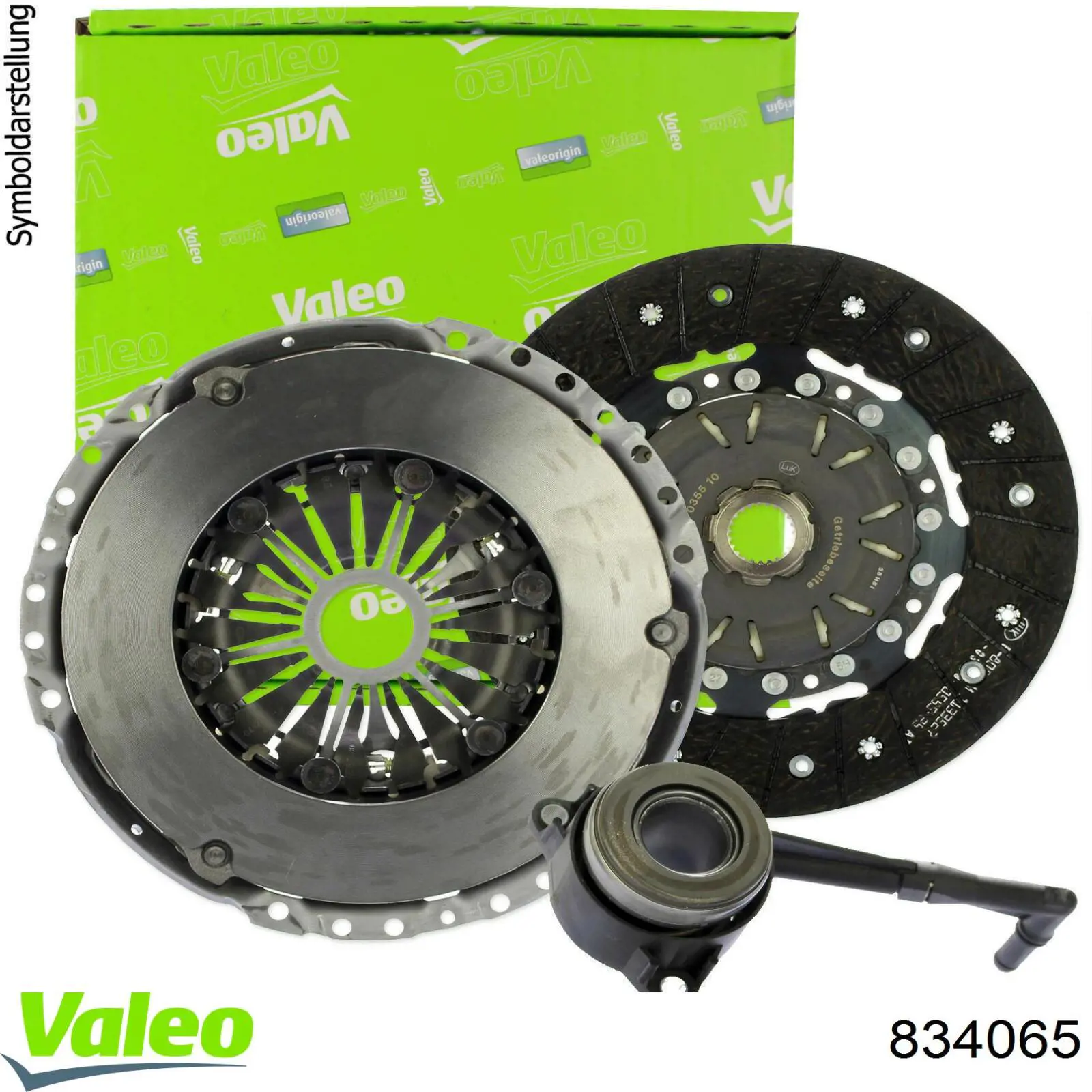 Zestaw sprzęgła (3 części) VALEO 834065 cena, od 178,77 USD