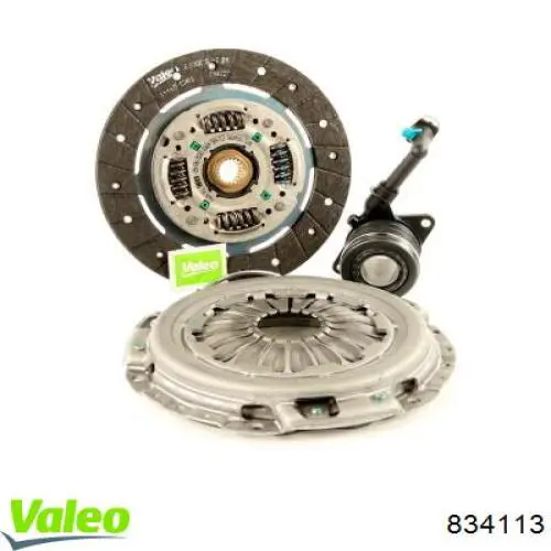Zestaw sprzęgła (3 części) VALEO 834113 cena, od 252,08 USD
