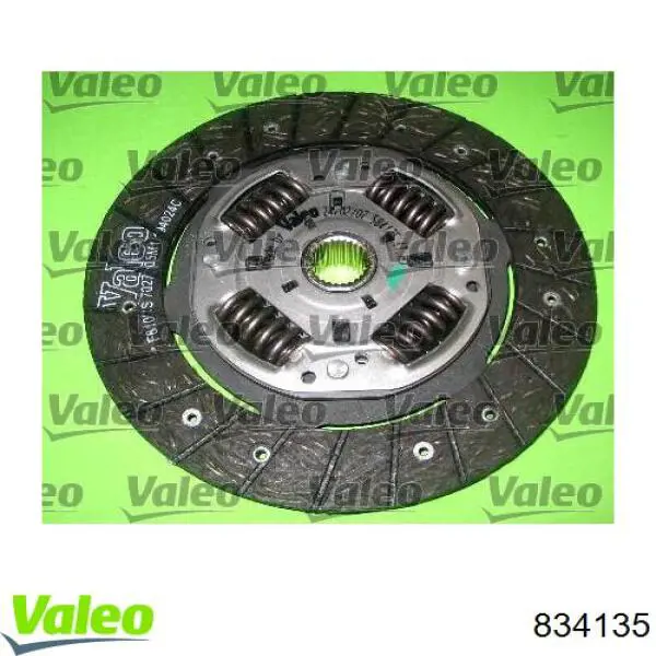 Zestaw sprzęgła (3 części) VALEO 834135 cena, od 200,01 USD