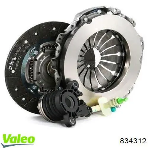 Zestaw sprzęgła (3 części) VALEO 834312 cena, od 118,10 USD