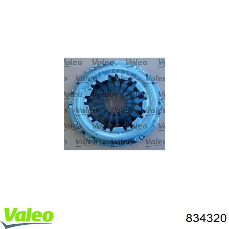 Zestaw sprzęgła (3 części) VALEO 834320 cena, od 126,88 USD