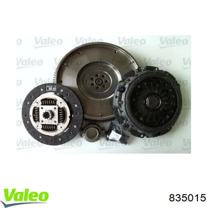 Do koszyka 835015 VALEO Zestaw sprzęgła (3 części)