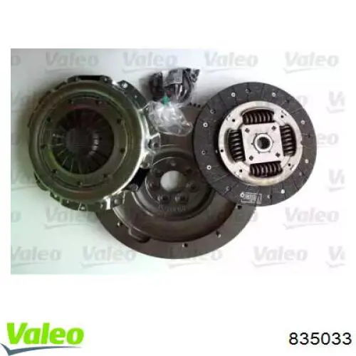 Zestaw sprzęgła (3 części) VALEO 835033 cena, od 752,60 USD