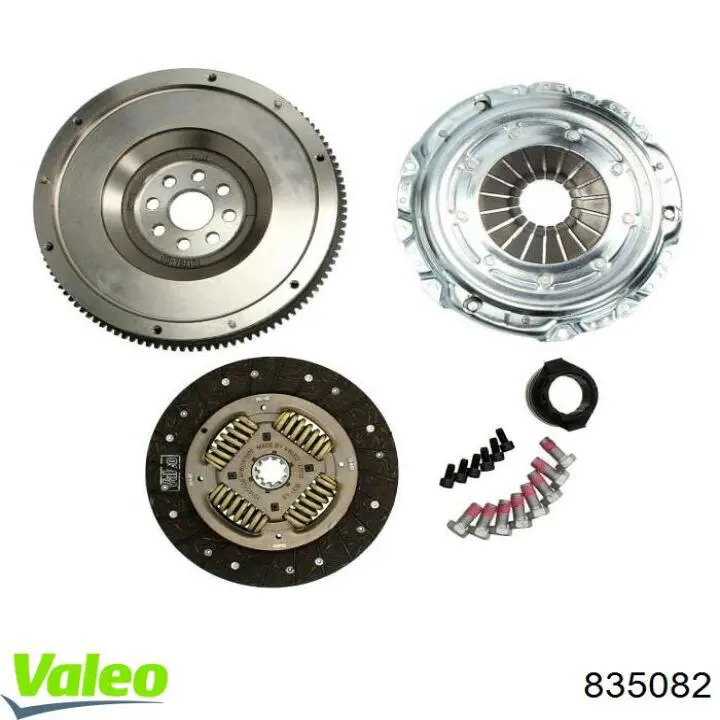 Zestaw sprzęgła (3 części) VALEO 835082 cena, od 659,18 USD