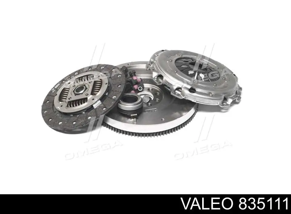 835111 VALEO Zestaw sprzęgła (3 części)