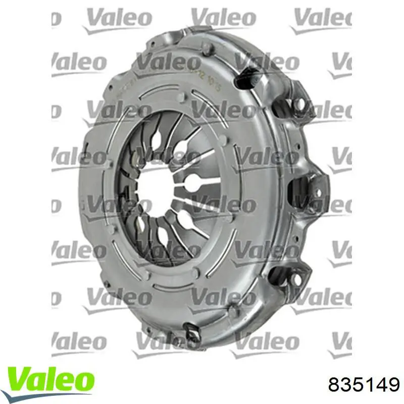 Do koszyka 835149 VALEO Zestaw sprzęgła (3 części)