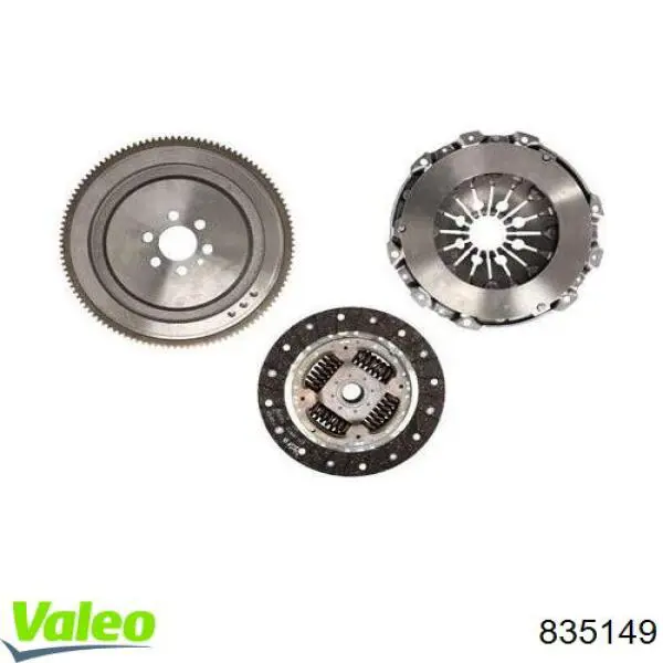 835149 VALEO Zestaw sprzęgła (3 części)