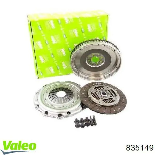 Zestaw sprzęgła (3 części) VALEO 835149 cena, od 405,94 USD