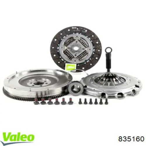 835160 VALEO Zestaw sprzęgła (3 części)