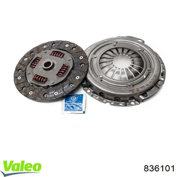 Zestaw sprzęgła (3 części) VALEO 836101 cena, od 814,86 USD