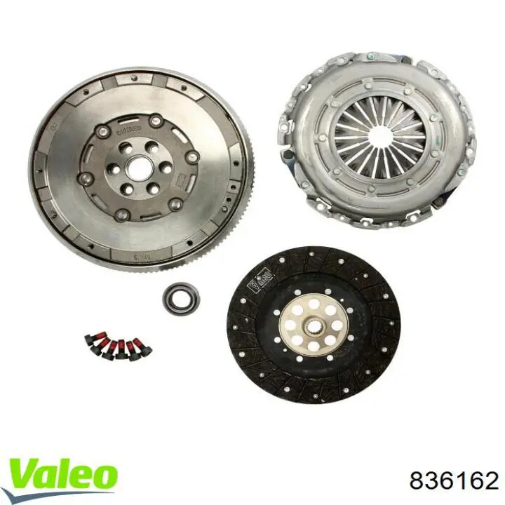 836162 VALEO Zestaw sprzęgła (3 części)