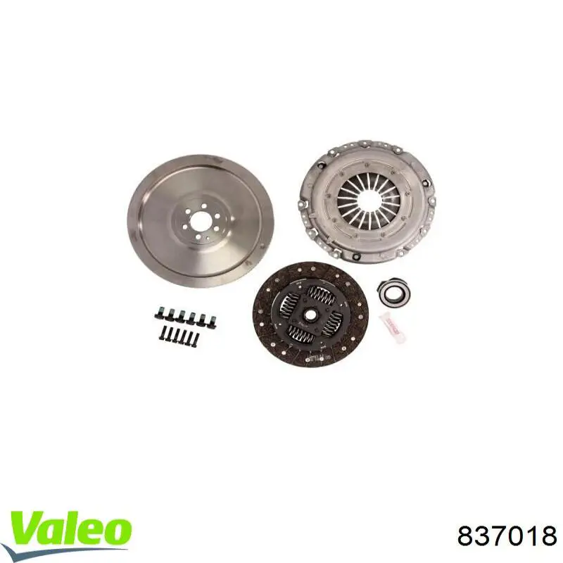 837018 VALEO Zestaw sprzęgła (3 części)