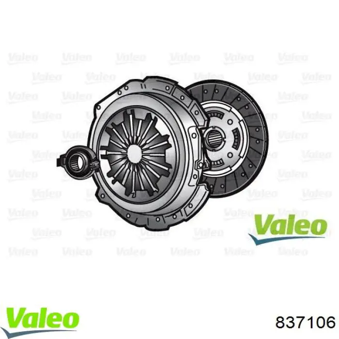 Zestaw sprzęgła (3 części) 1628940880 Peugeot/Citroen