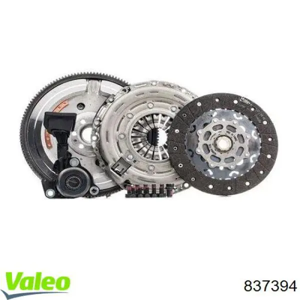 Zestaw sprzęgła (3 części) VALEO 837394 cena, od 760,50 USD
