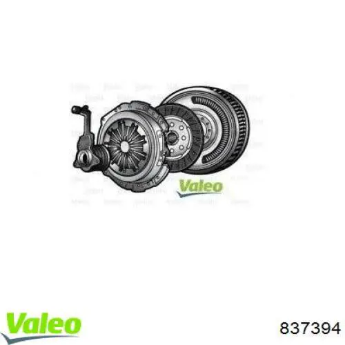 Do koszyka 837394 VALEO Zestaw sprzęgła (3 części)