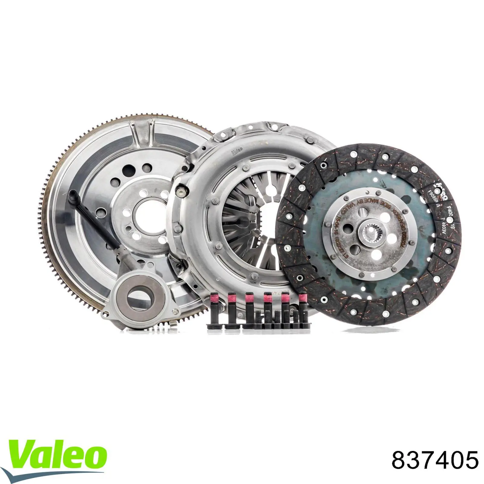 837405 VALEO Zestaw sprzęgła (3 części)