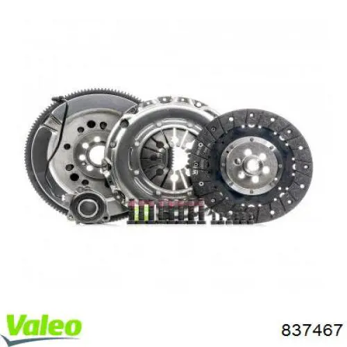 837467 VALEO Zestaw sprzęgła (3 części)