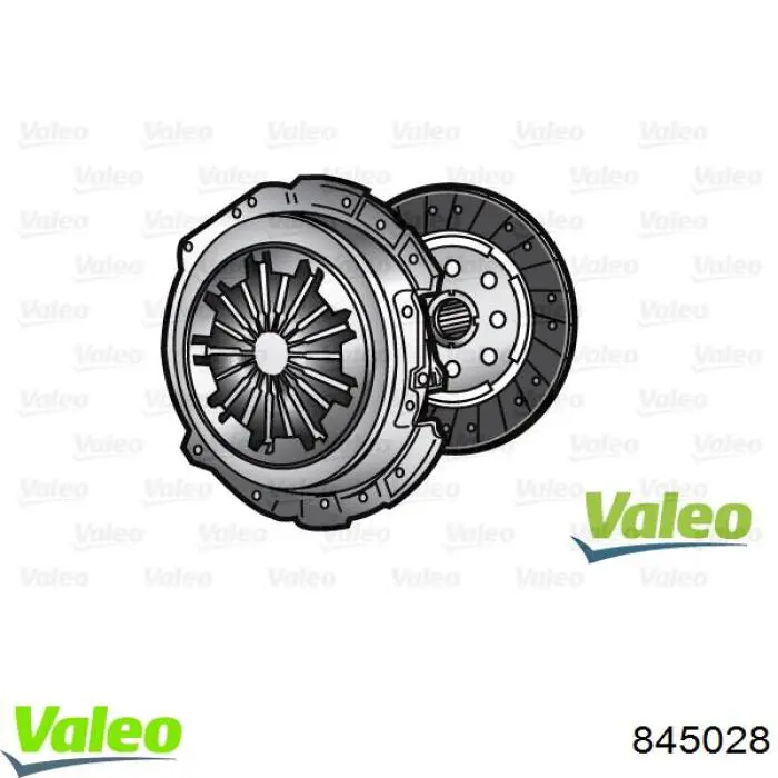Do koszyka 845028 VALEO Zestaw sprzęgła (3 części)