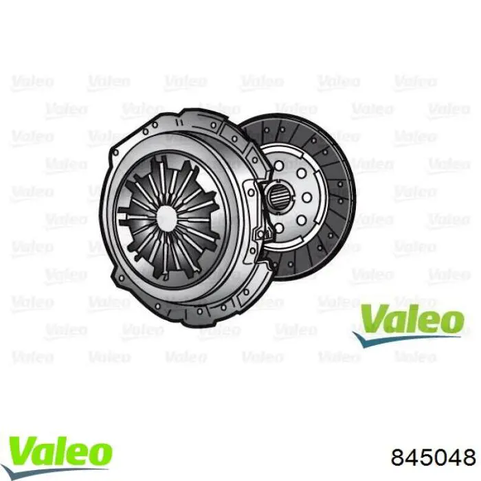 Zestaw sprzęgła (3 części) VALEO 845048 cena, od 572,32 USD