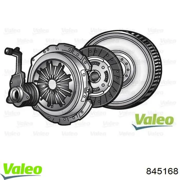 845168 VALEO Zestaw sprzęgła (3 części)