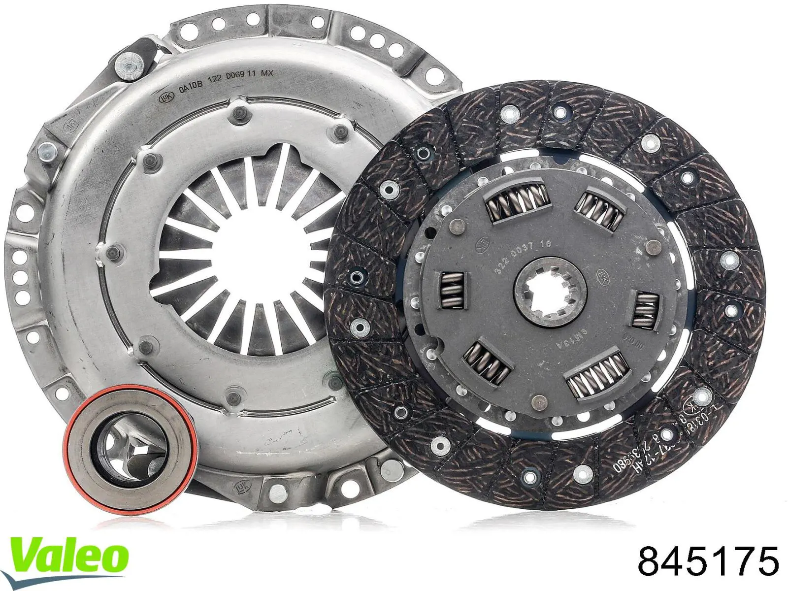 Zestaw sprzęgła (3 części) VALEO 845175 cena, od 811,55 USD