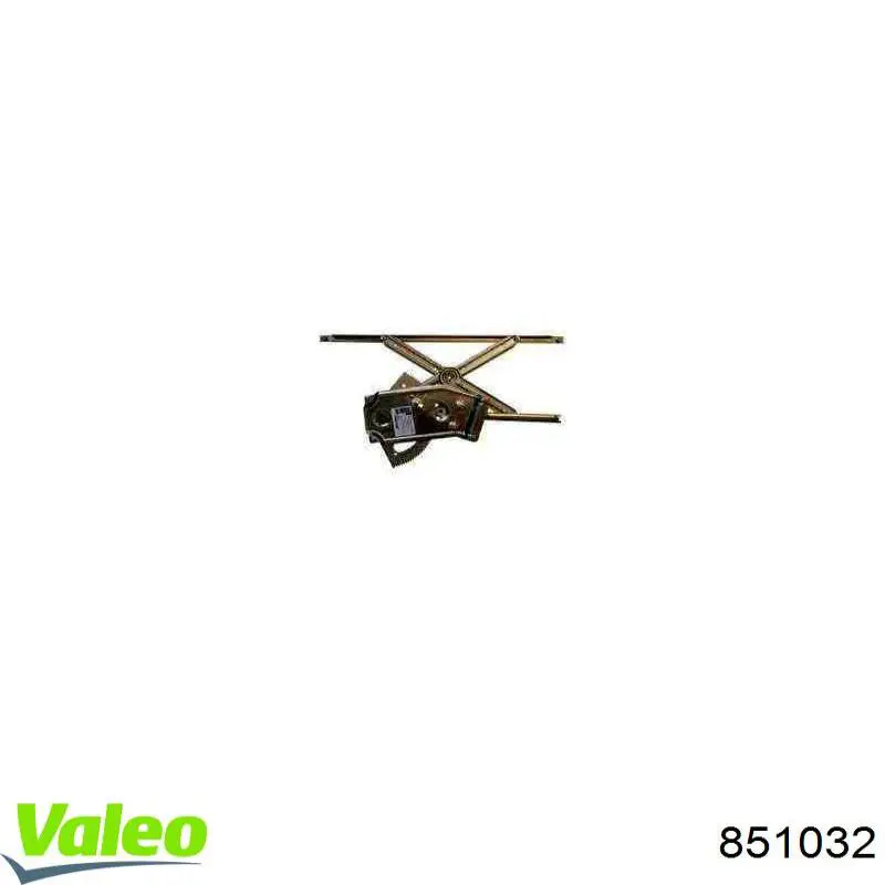 Do koszyka 851032 VALEO Mechanizm podnoszenia szyby drzwi przednich lewych
