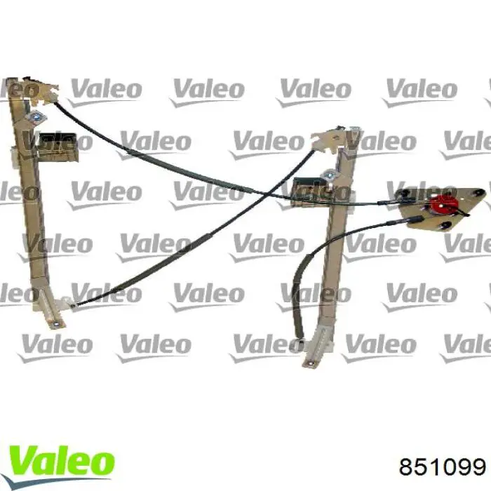 Mechanizm podnoszenia szyby drzwi przednich prawych VALEO 851099 cena, od 40,31 USD