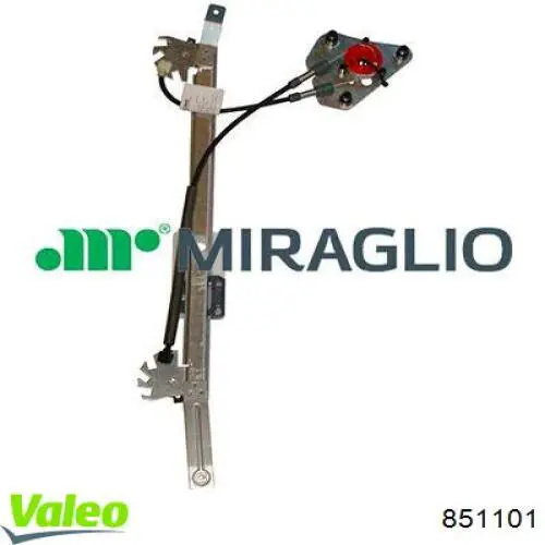 Do koszyka 301322 Miraglio Mechanizm podnoszenia szyby drzwi tylnych prawych