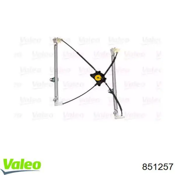 851257 VALEO Mechanizm podnoszenia szyby drzwi przednich prawych